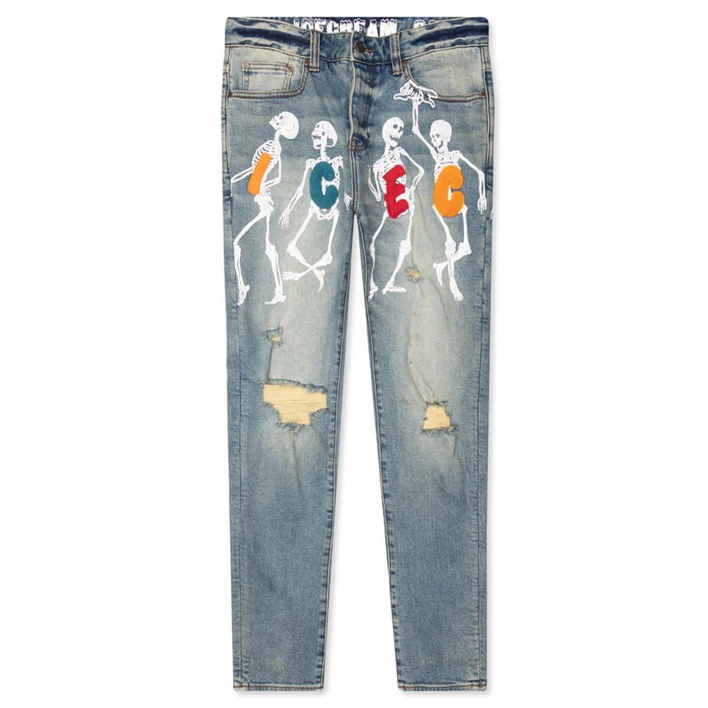 ICECREAM ‘The Dead Don’t Dance’ Jeans 34 EUC